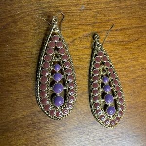 Boho Purple earrings